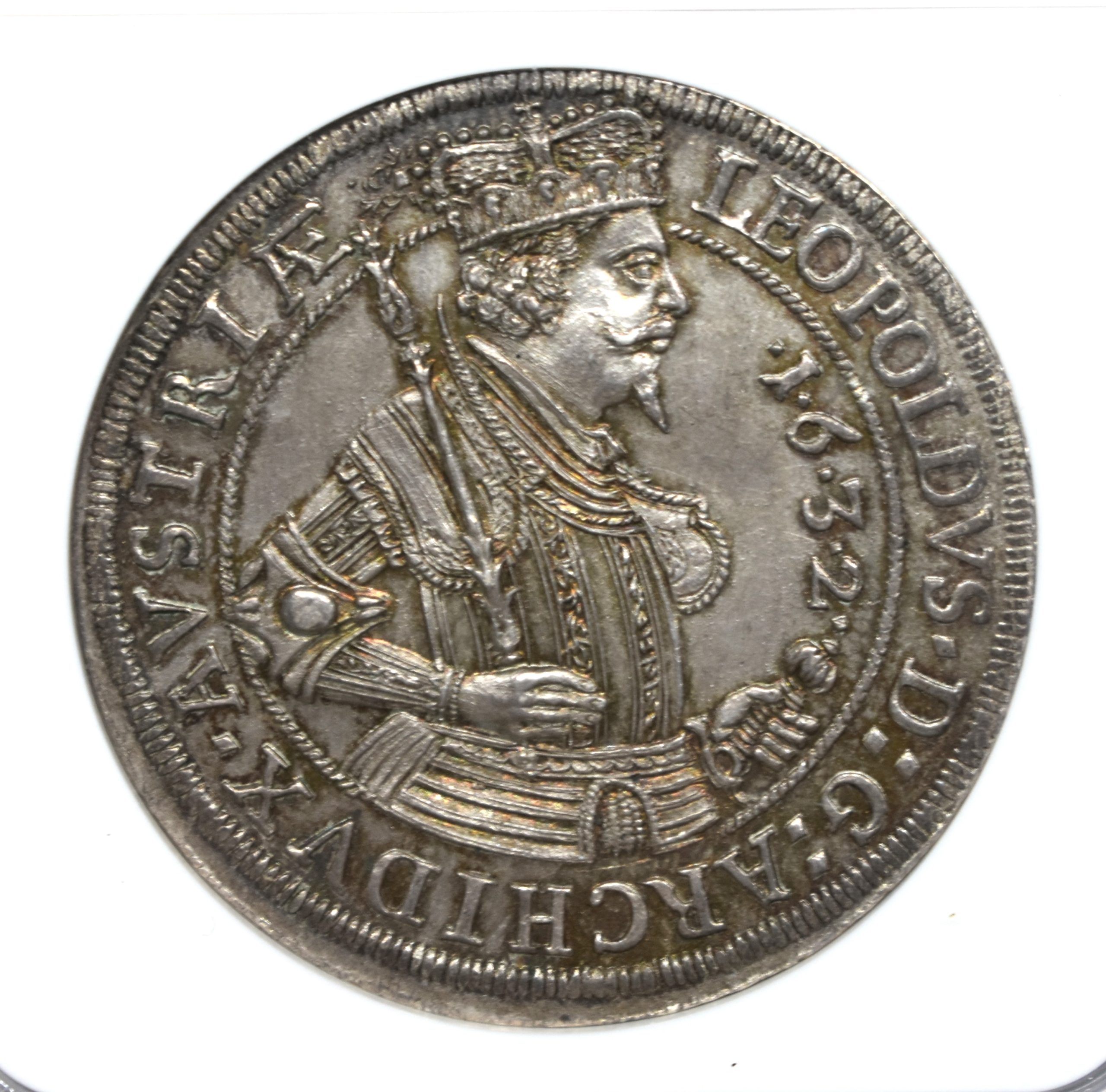 【Sold】神聖ローマ帝国 1632年 レオポルト5世 ターラー MS66 ...